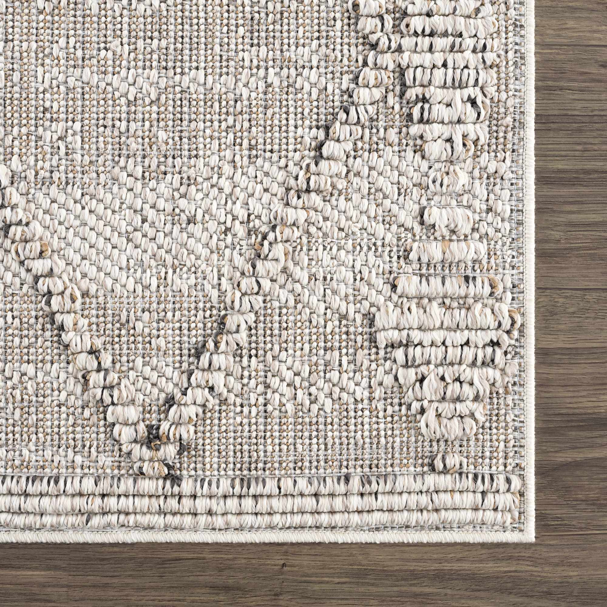 Nyla Bone Indoor & Outdoor Rug - 2x3 Clearance - Image 9