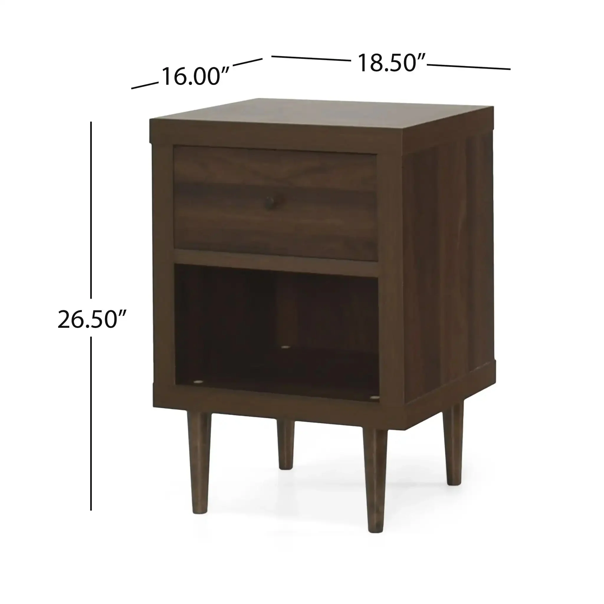 Nystrom - Single Drawer Nightstand - Image 10
