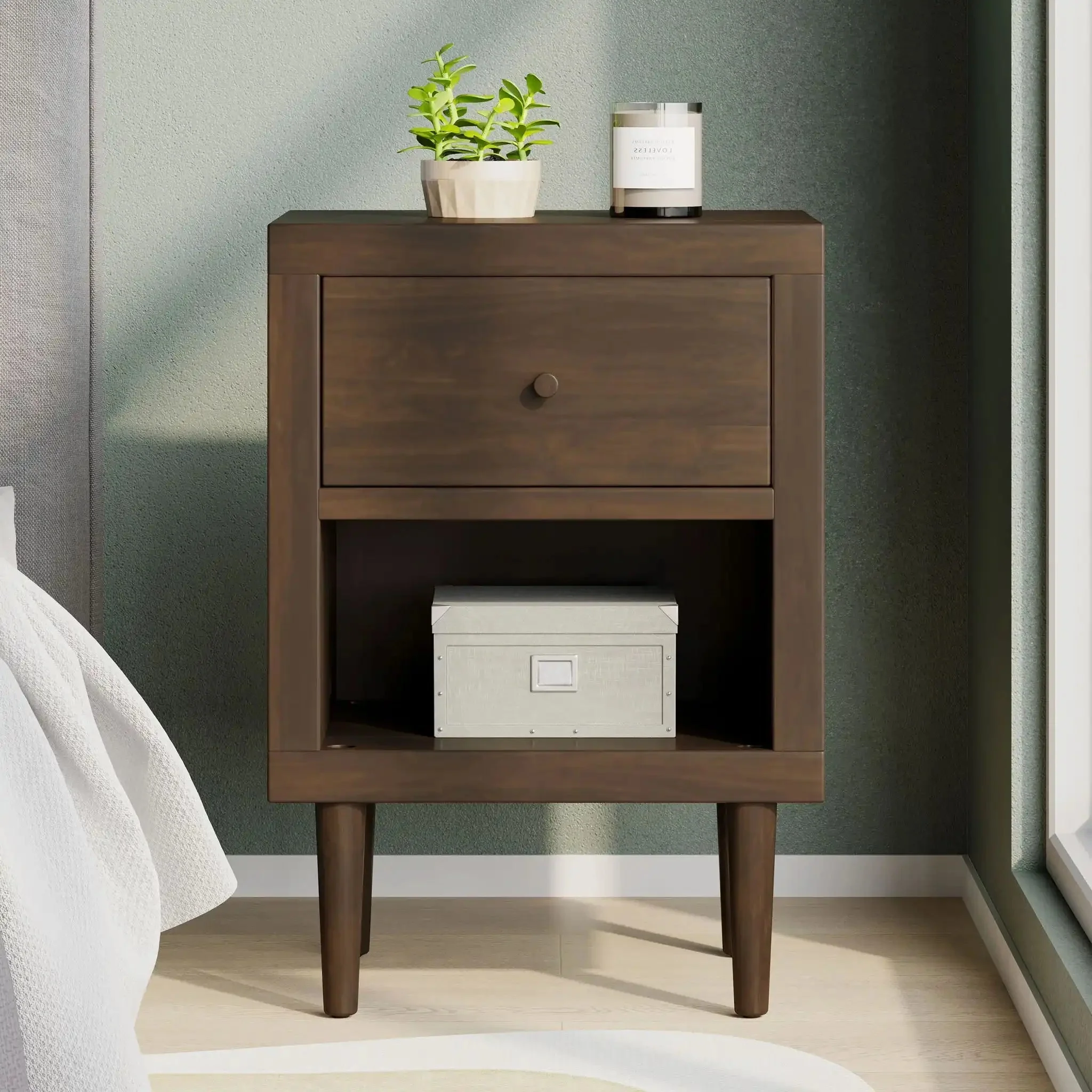 Nystrom - Single Drawer Nightstand - Image 12