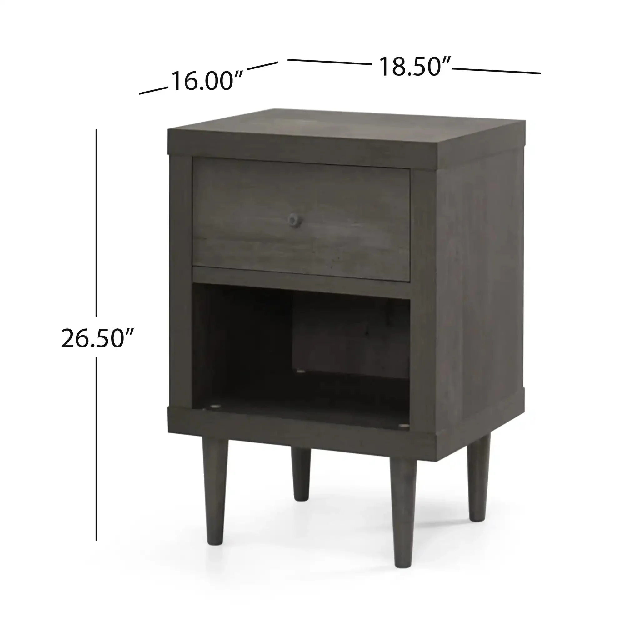 Nystrom - Single Drawer Nightstand - Image 5