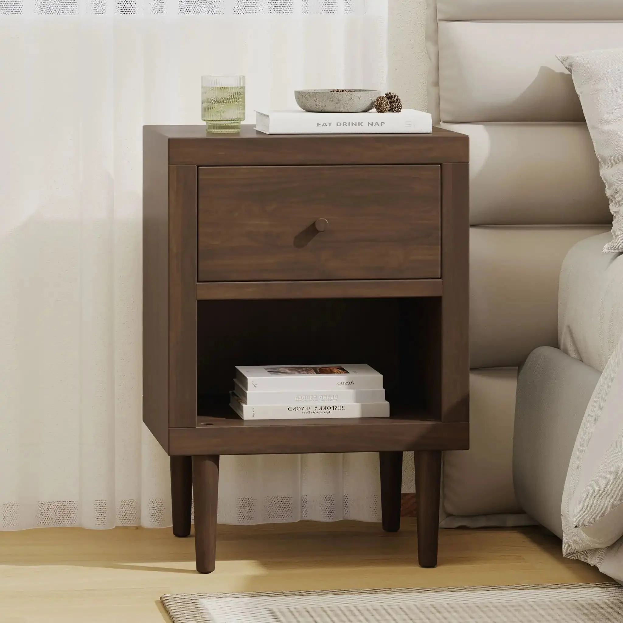 Nystrom - Single Drawer Nightstand - Image 6
