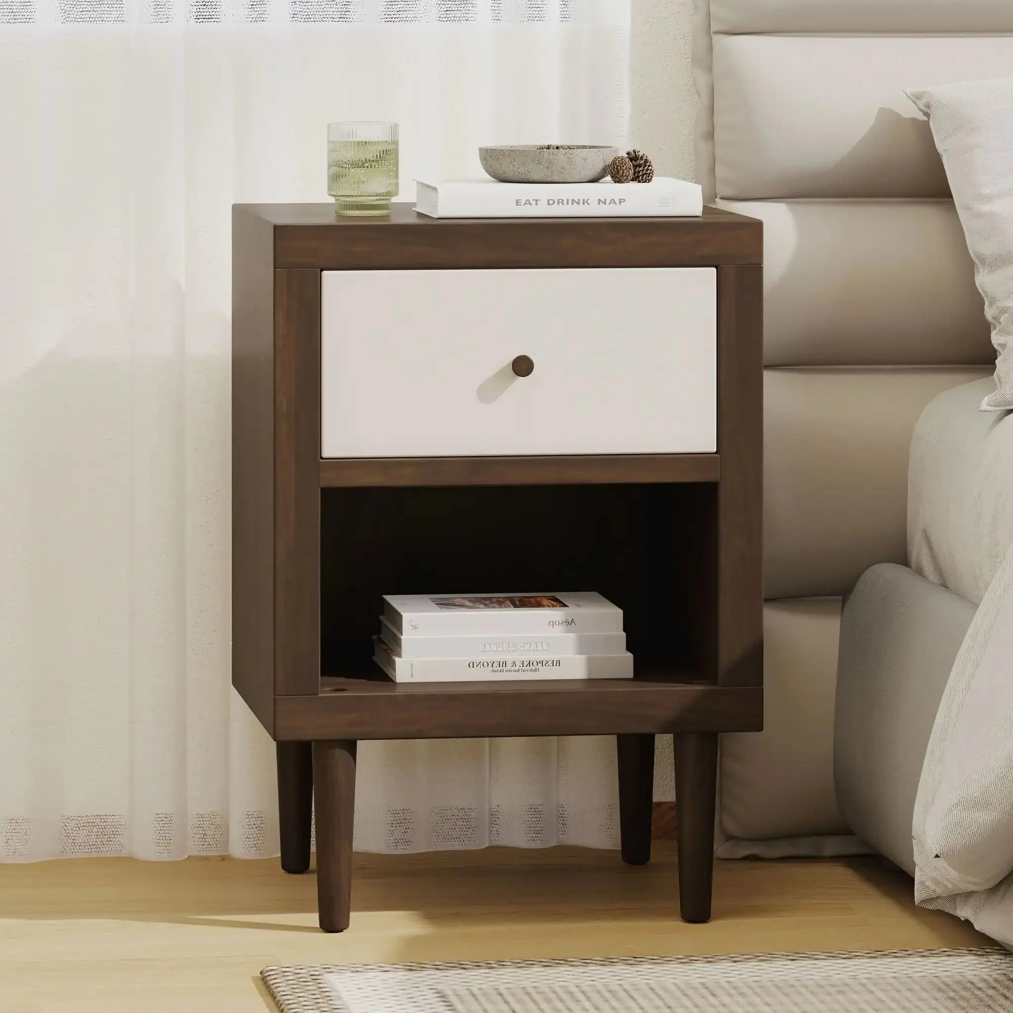 Nystrom - Single Drawer Nightstand - Image 8