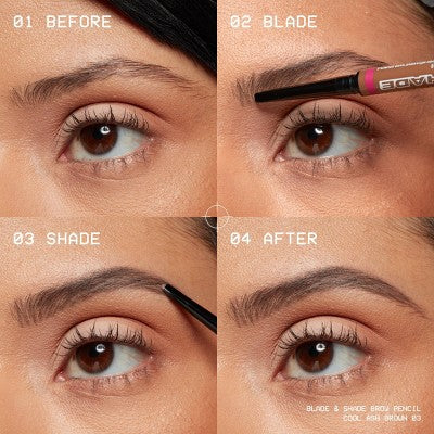 NYX Professional Makeup Brow Blade & Shade Nano Mechanical Brow Pencil Espresso 0.002oz - Imperfect Box - Image 8