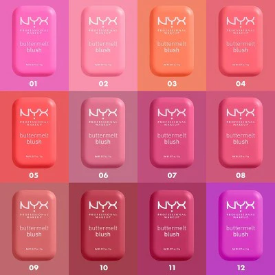 NYX Professional Makeup Buttermelt Blush All The Butta 0.17oz - New - Image 4