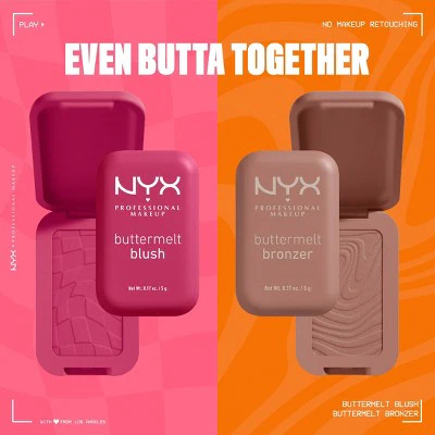 NYX Professional Makeup Buttermelt Blush Sooner The Butta 0.17oz - New - Image 10