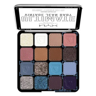 NYX Professional Makeup Ultimate Eyeshadow Palette Vintage Jean Baby - Image 2