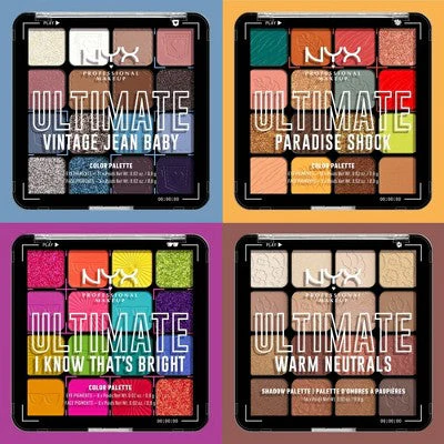 NYX Professional Makeup Ultimate Eyeshadow Palette Vintage Jean Baby - Image 6