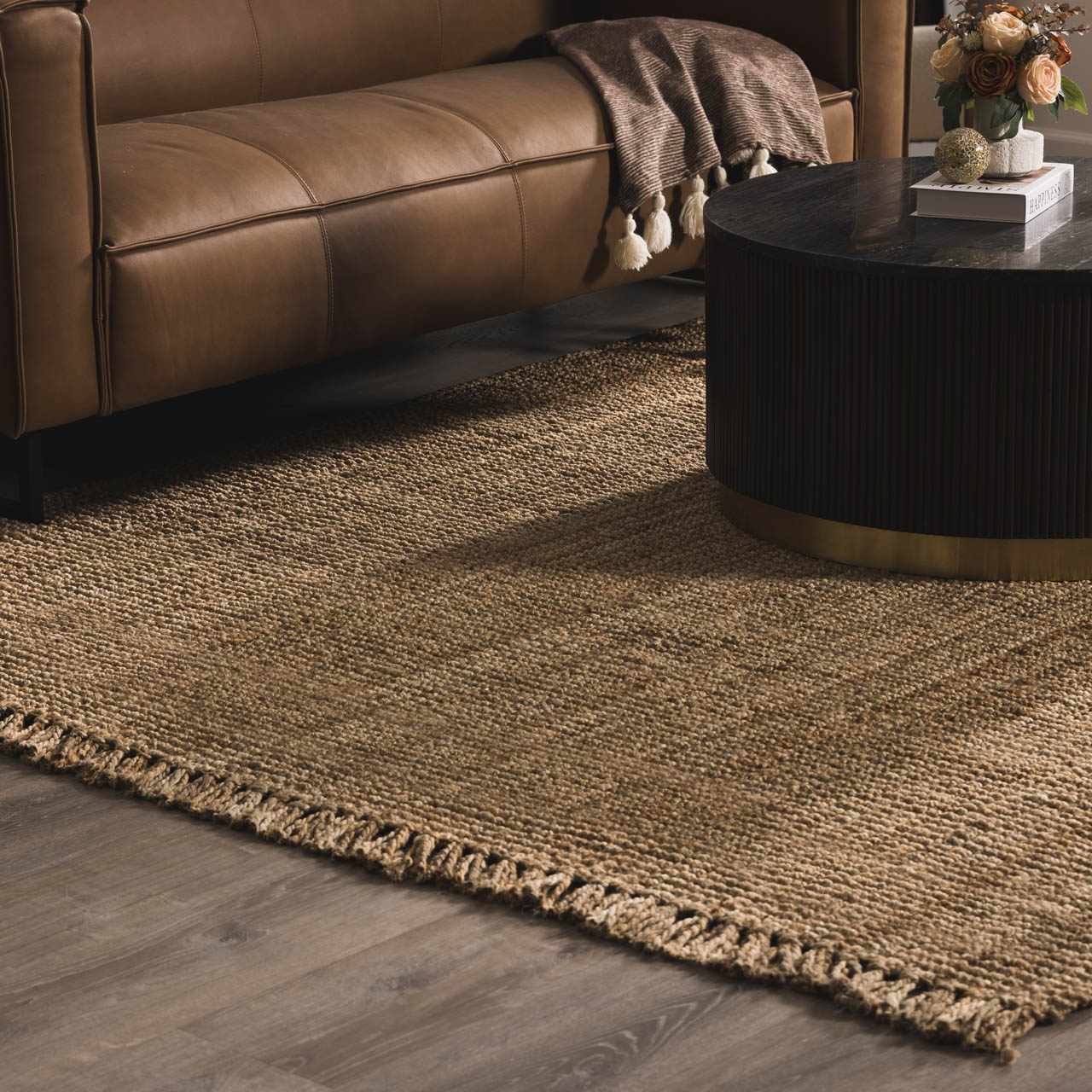 Oaks Perfect Flatweave Jute Rug - Image 11