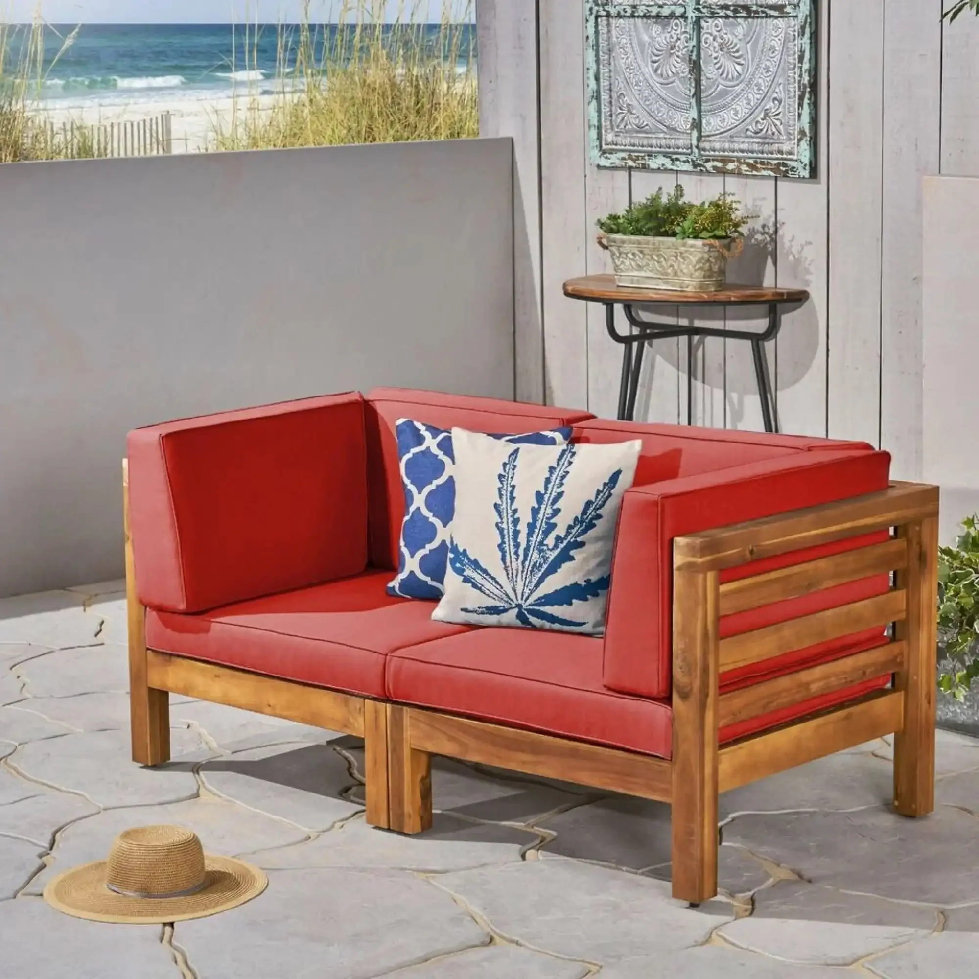 Oana - 2 Piece Loveseat Set With Water Resistant Cushions - Image 10