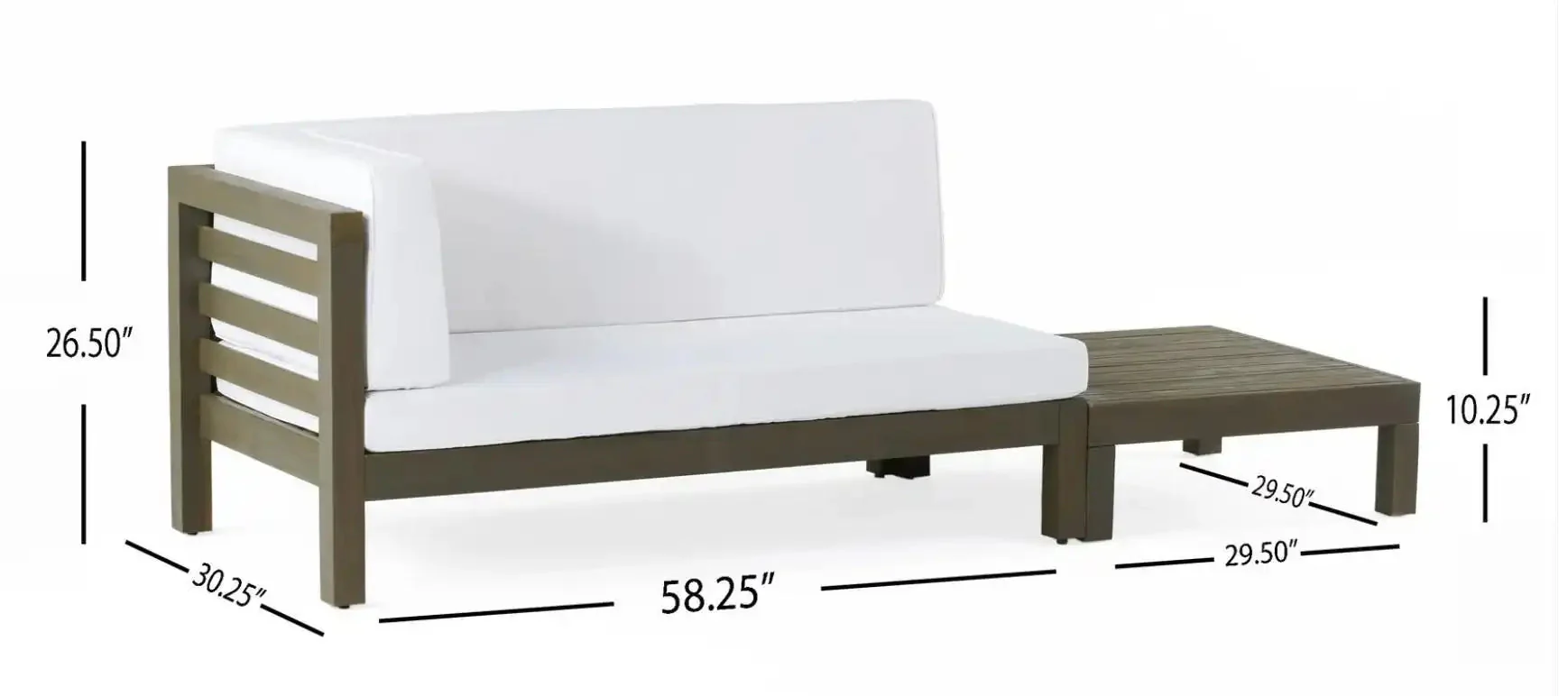 Oana - Corner Bench And Coffee Table - Image 8