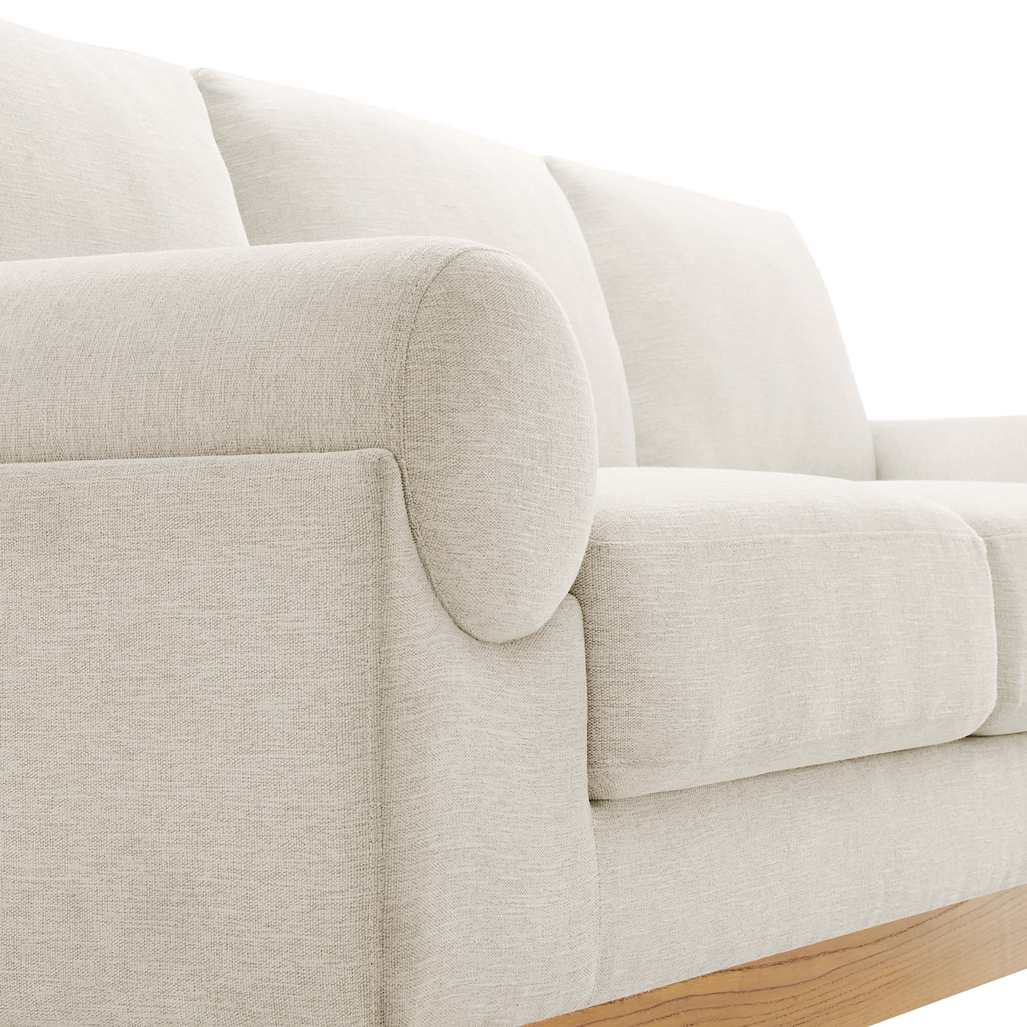 Oasis Upholstered Fabric Sofa by Modway - Image 8