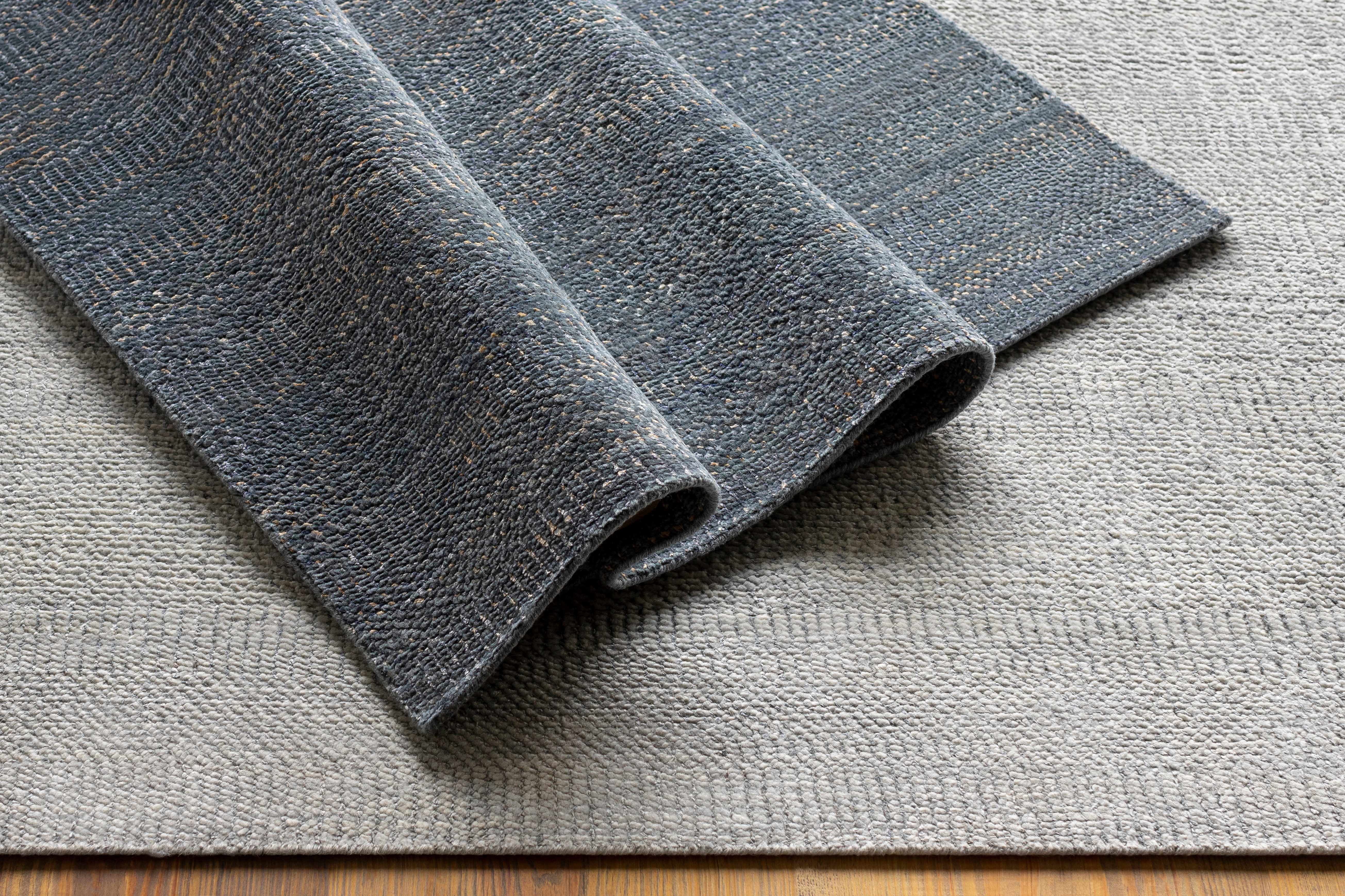 Ocate Gray Wool Area Rug - Clearance - Image 9
