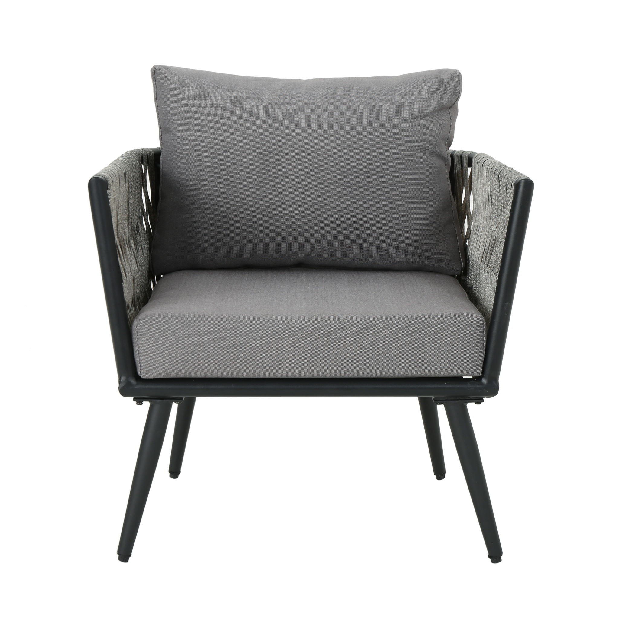 Oceanus Chat Set Chair - Gray - Image 4
