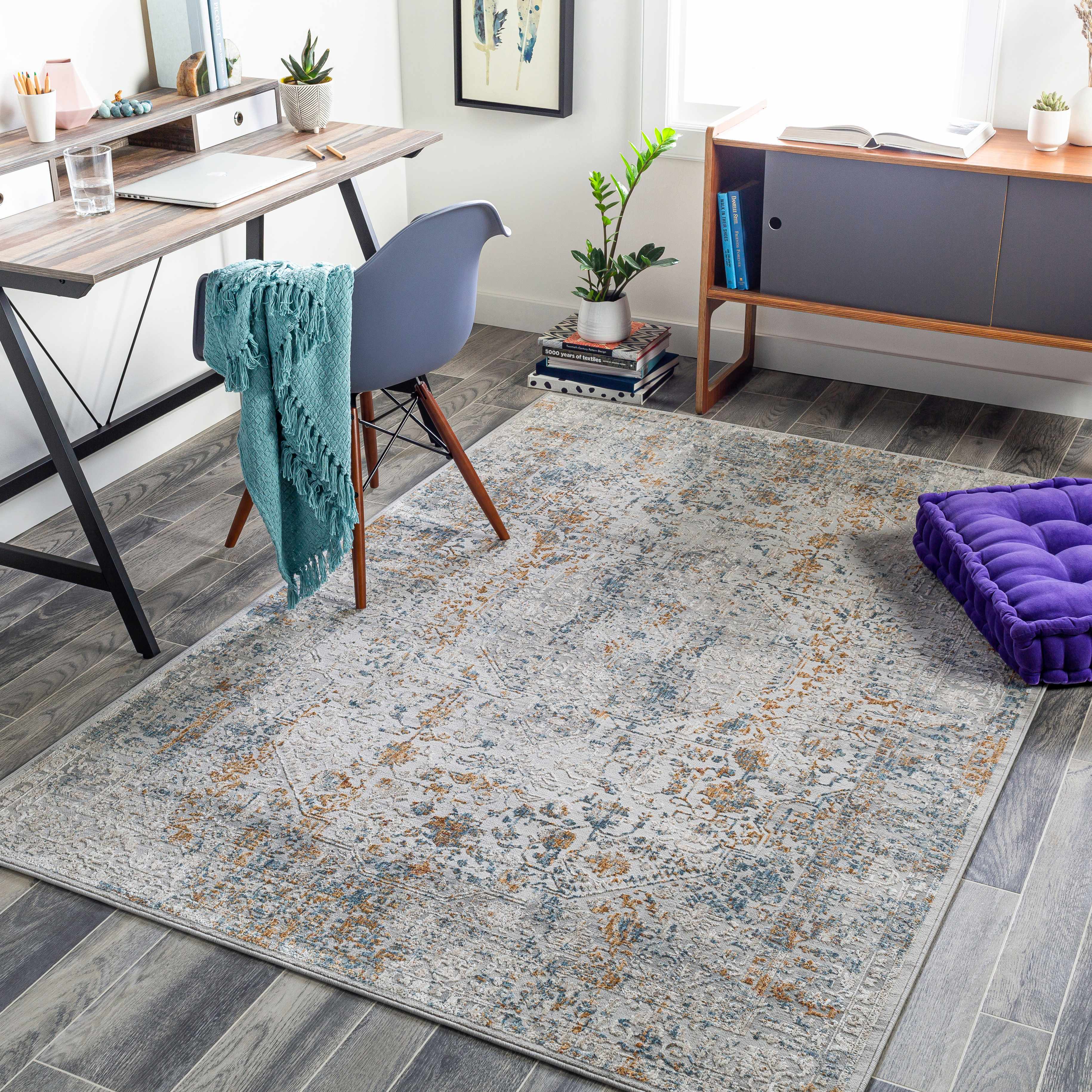 Ochlock Textured Luxe Area Rug - Image 2