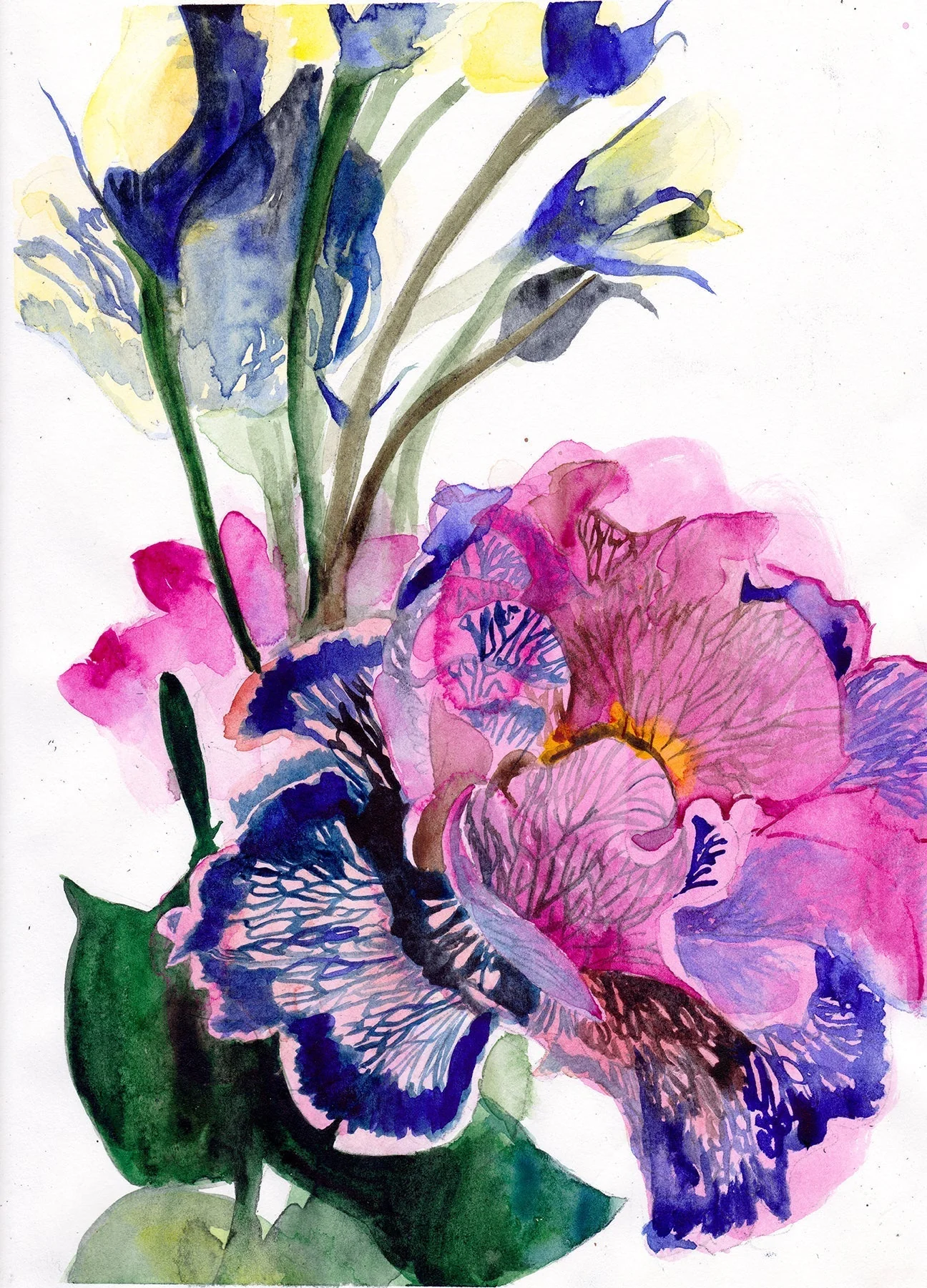 October Blooms Art Print