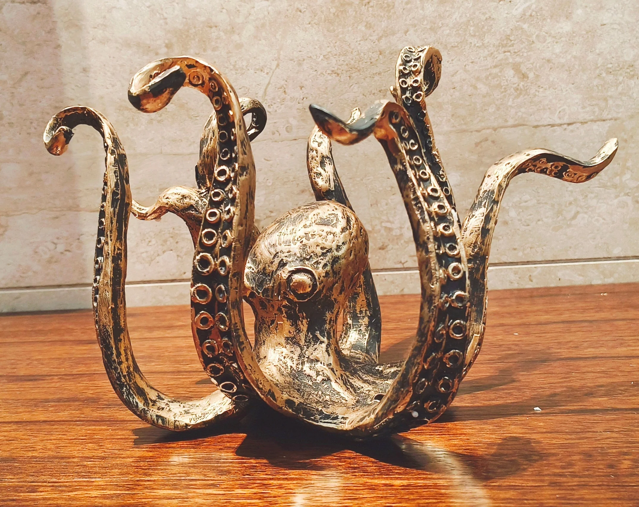 Octopus Mug Holder Stand Nautical Coffee Cup Rack Holds 8 Mugs - Image 3