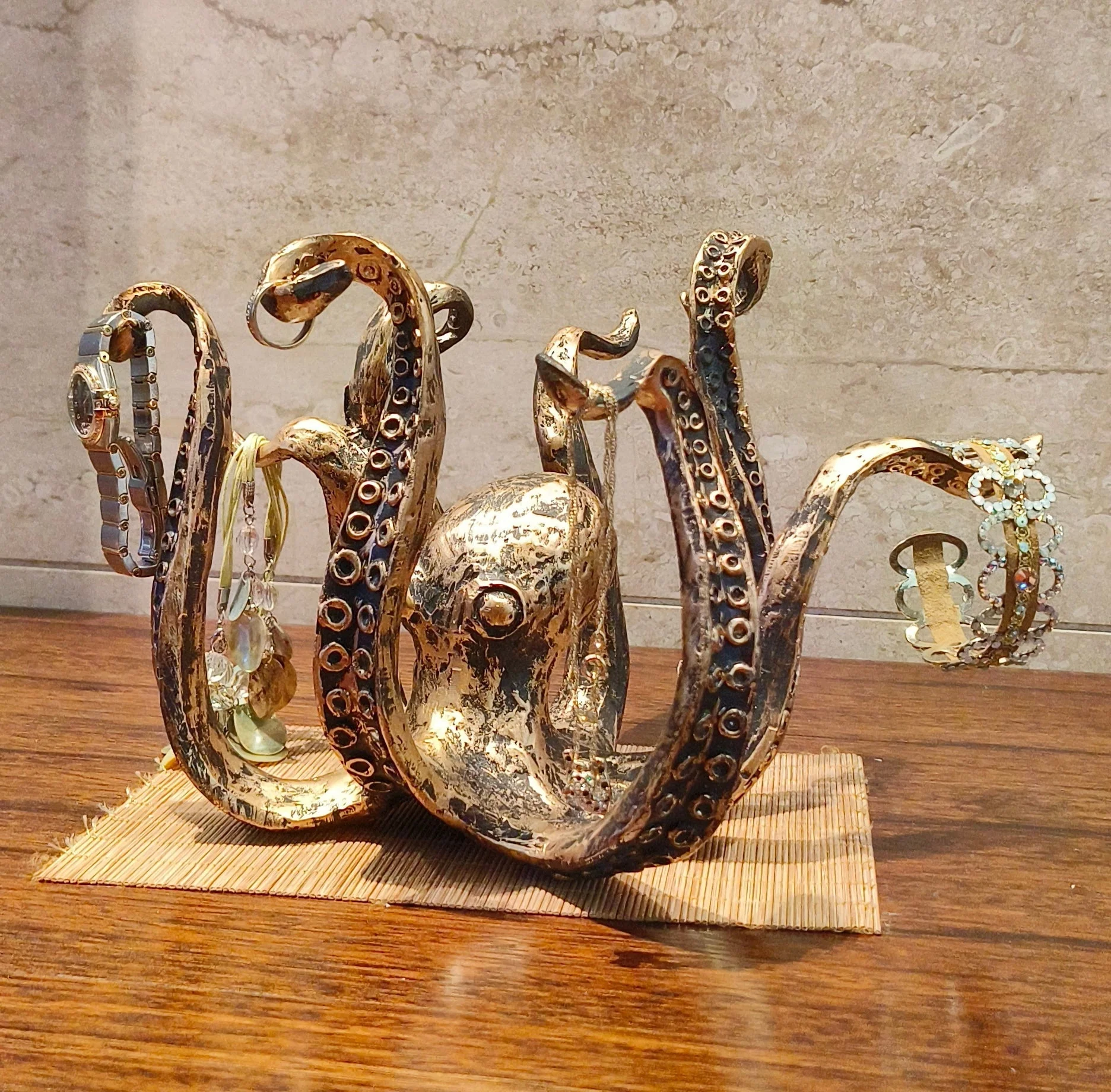 Octopus Mug Holder Stand Nautical Coffee Cup Rack Holds 8 Mugs - Image 5
