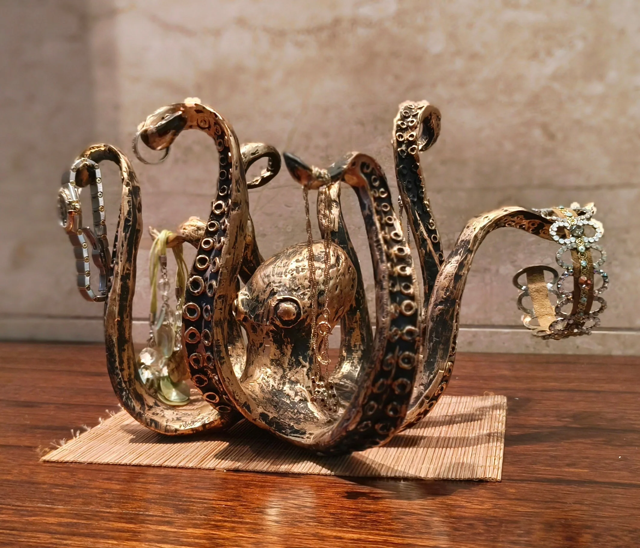 Octopus Mug Holder Stand Nautical Coffee Cup Rack Holds 8 Mugs - Image 6