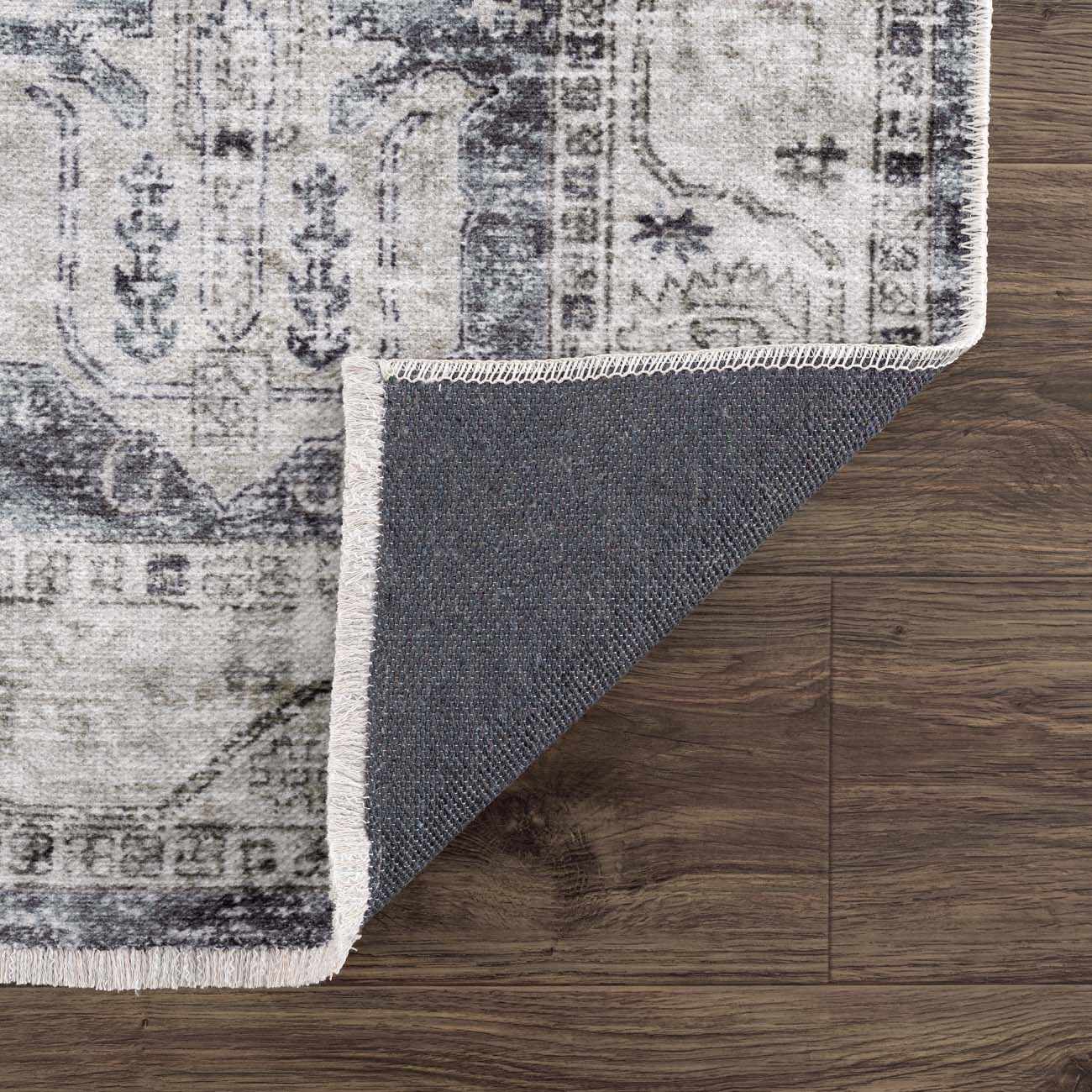 Off White Holi-4602 Washable Area Rug - Clearance - Image 5
