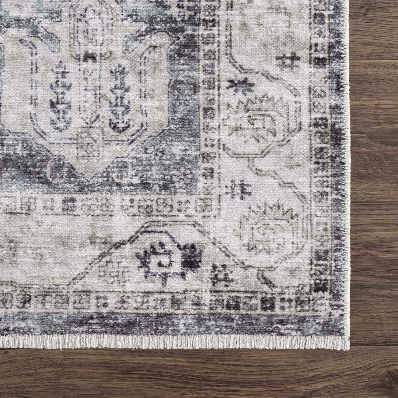 Off White Holi-4602 Washable Area Rug - Clearance - Image 8