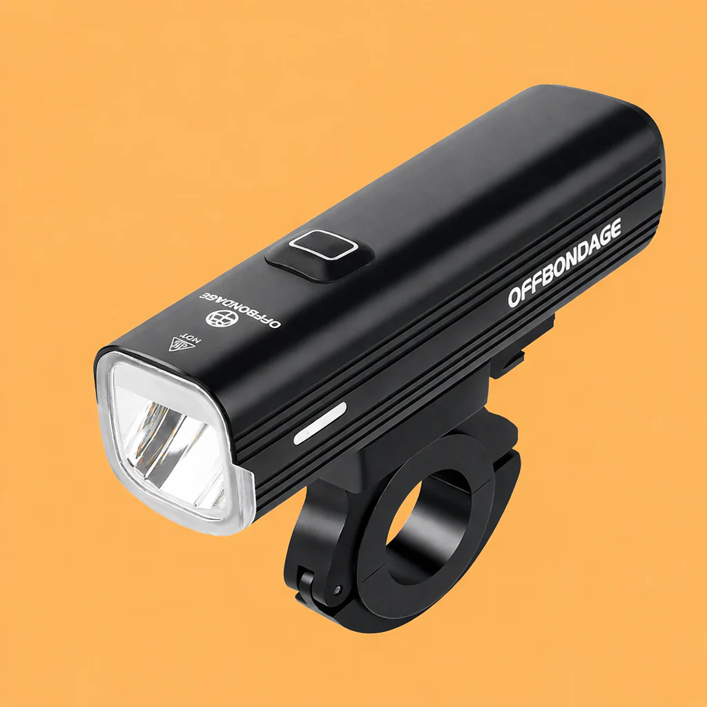 OFFBONDAGE 1000Lumen Bike Headlight USB Rechargeable MTB Road Bicycle Flashlight - Image 3