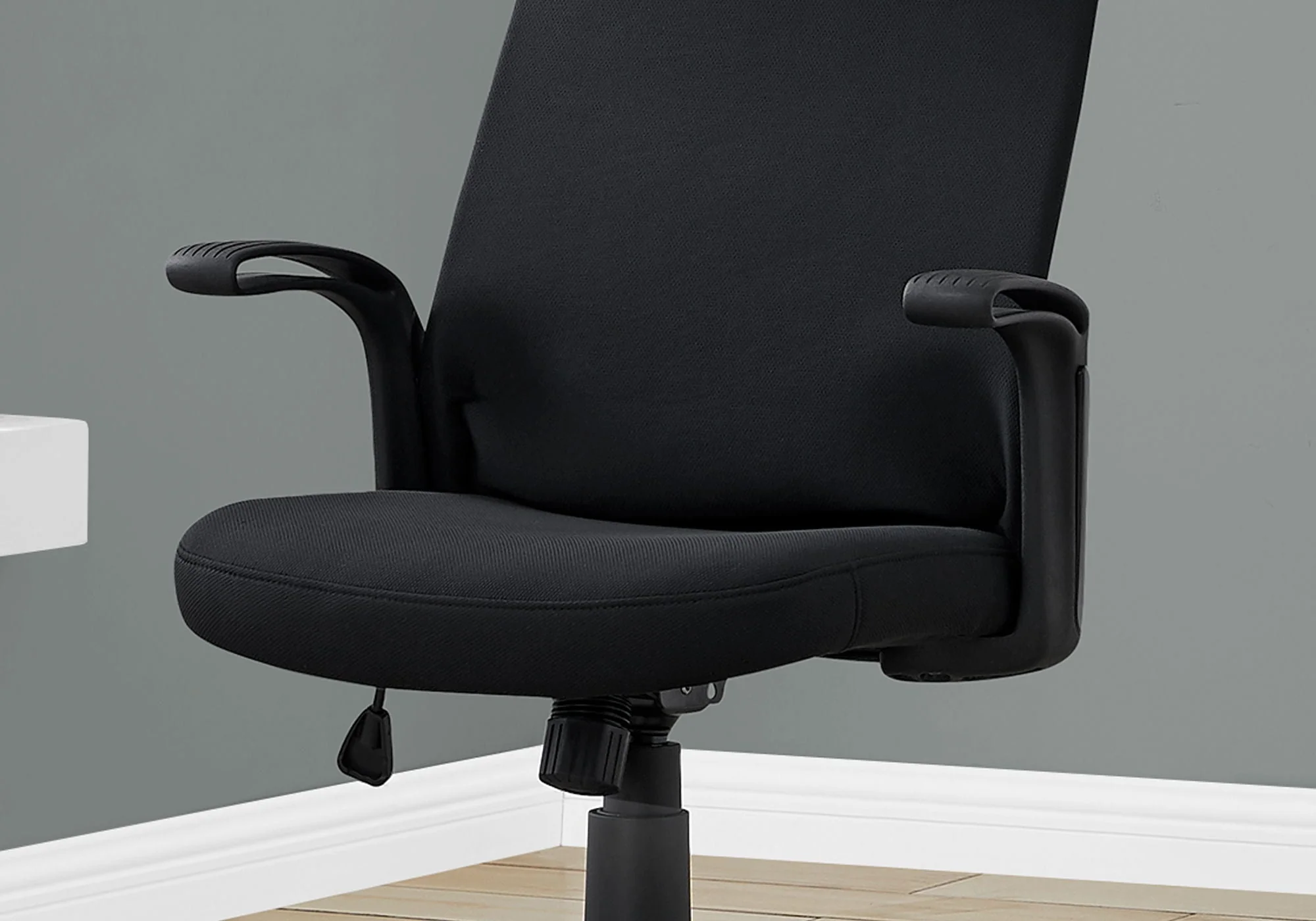 Office Chair, Adjustable Height, Swivel, Armrests, Contemporary & Modern - Image 5