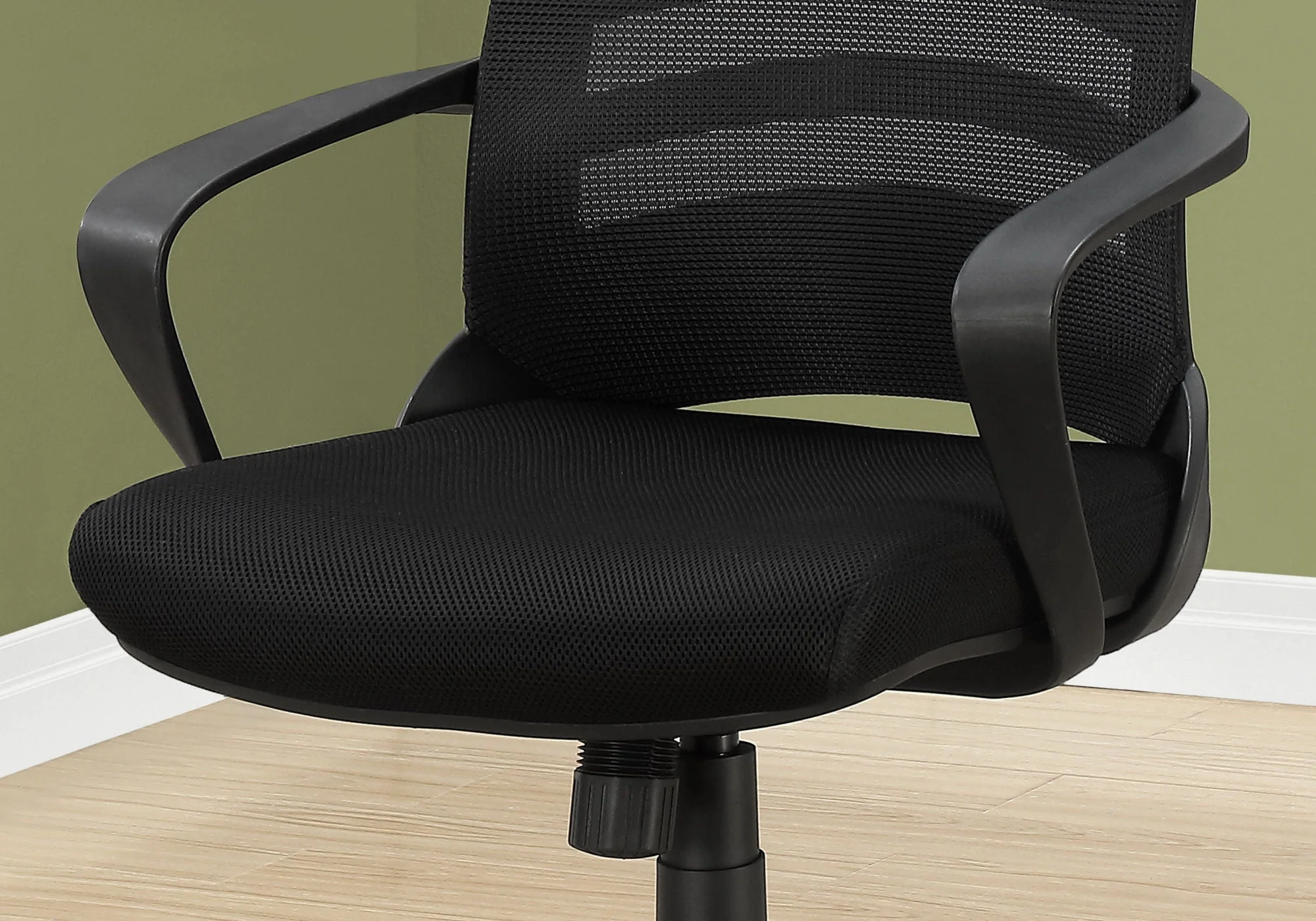 Office Chair, Adjustable Height, Swivel, Ergonomic, Armrests - Image 8