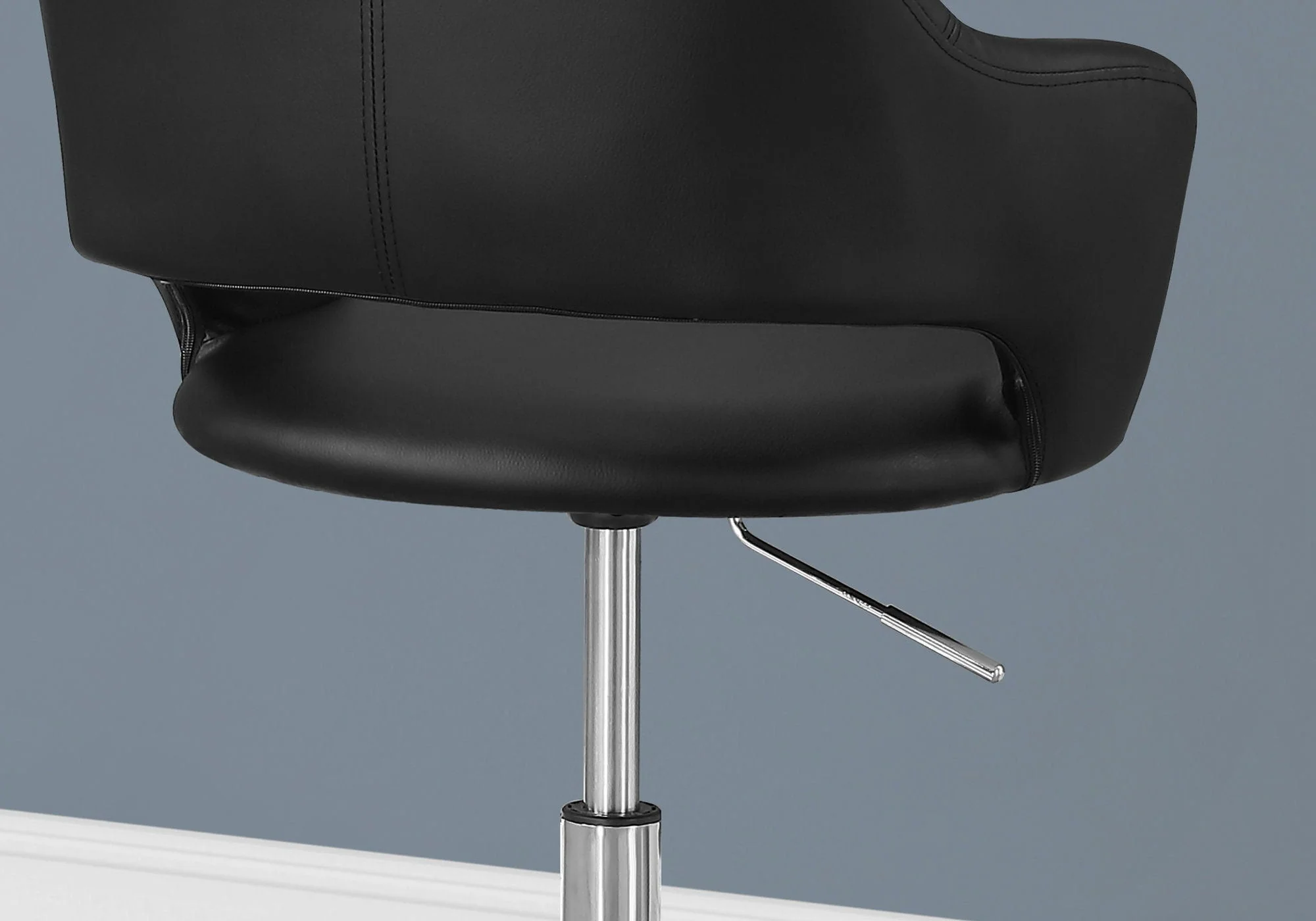 Office Chair, Adjustable Height, Swivel, Ergonomic, Armrests, Contemporary - Image 2