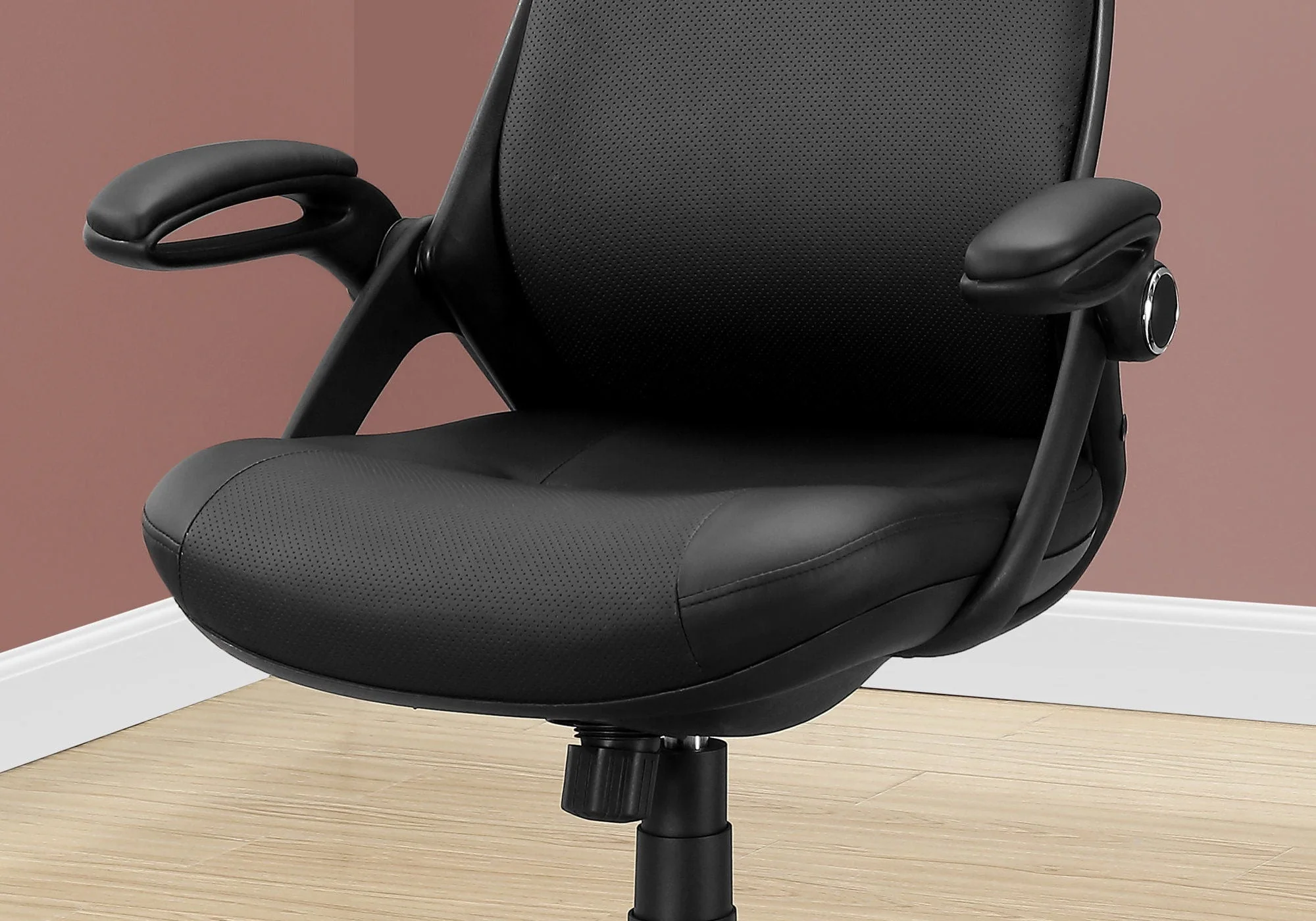 Office Chair, Adjustable Height, Swivel, Ergonomic, Armrests, Contemporary & Modern - Image 11