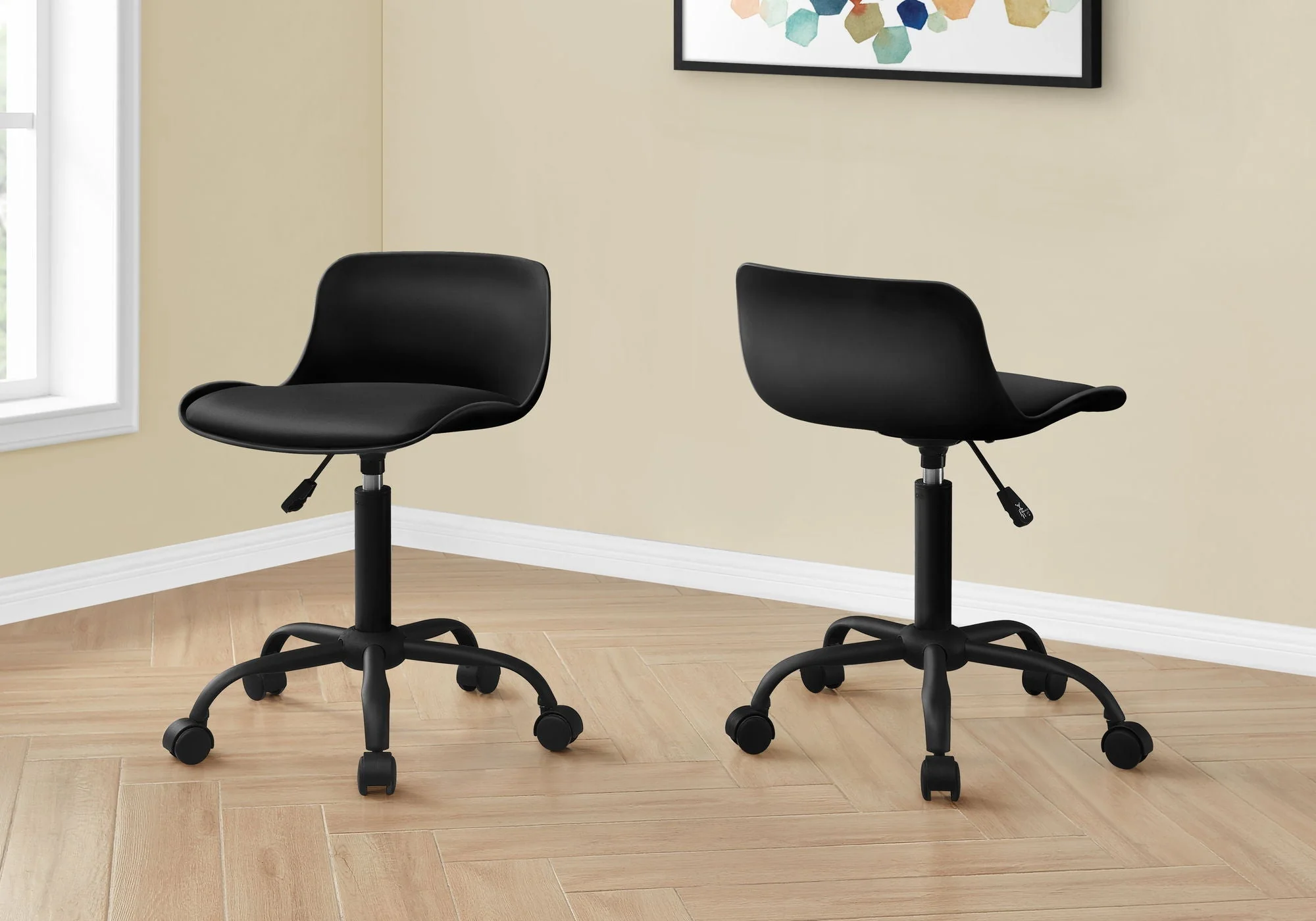 Office Chair, Adjustable Height, Swivel, Ergonomic, Modern - Image 2