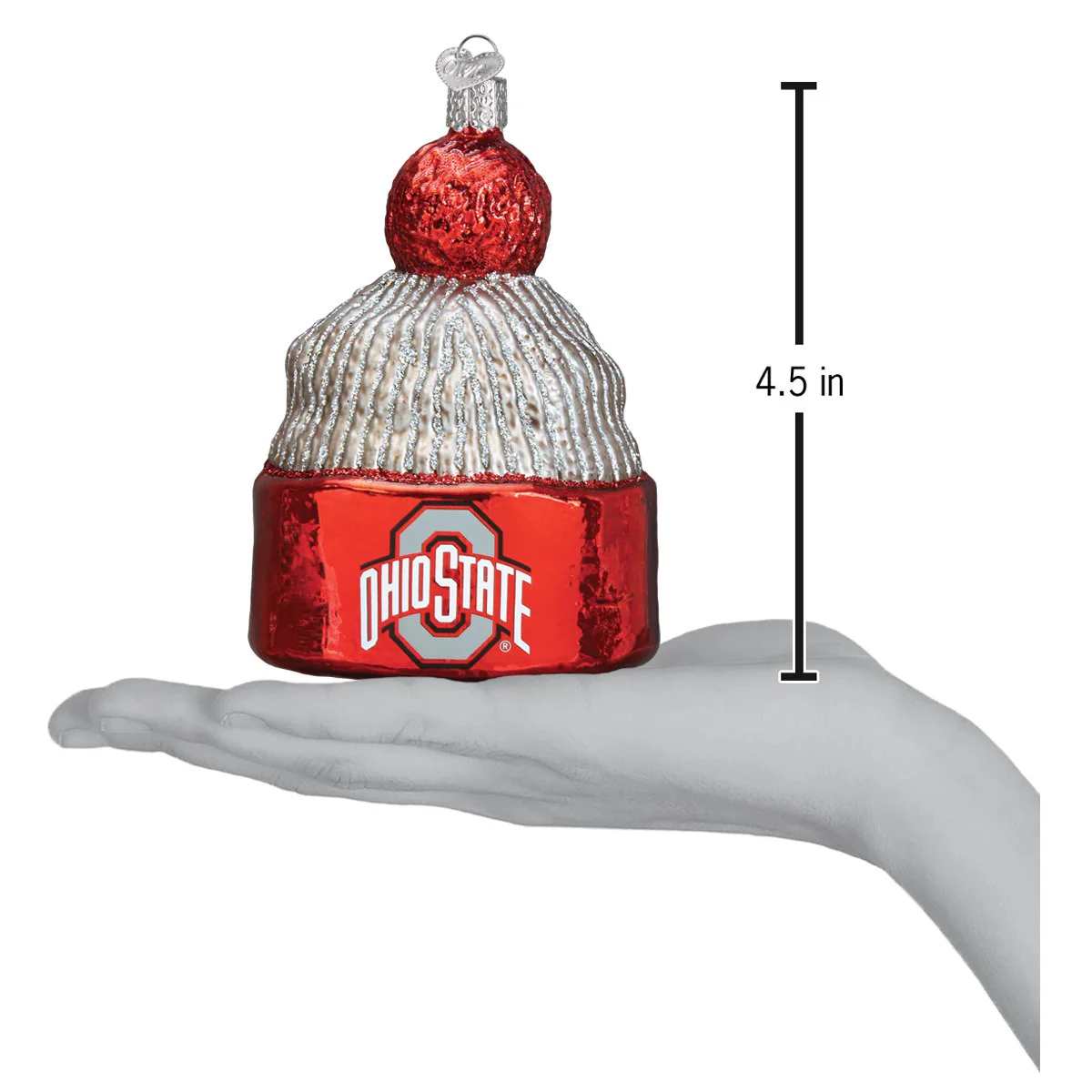Ohio State Beanie Ornament - Image 4
