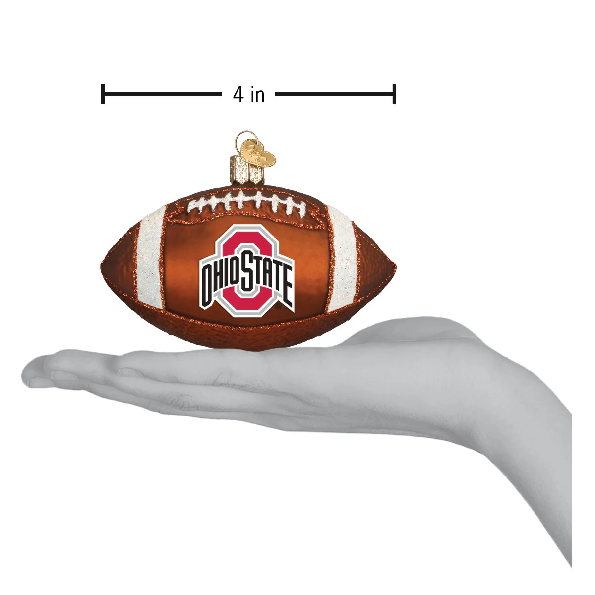 Ohio State Football Ornament - Image 4