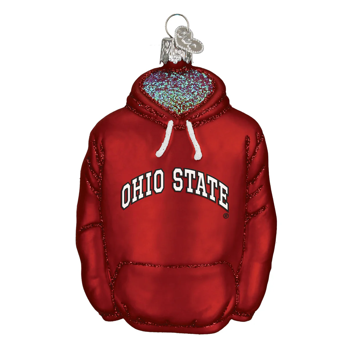 Ohio State Hoodie Ornament - Image 3
