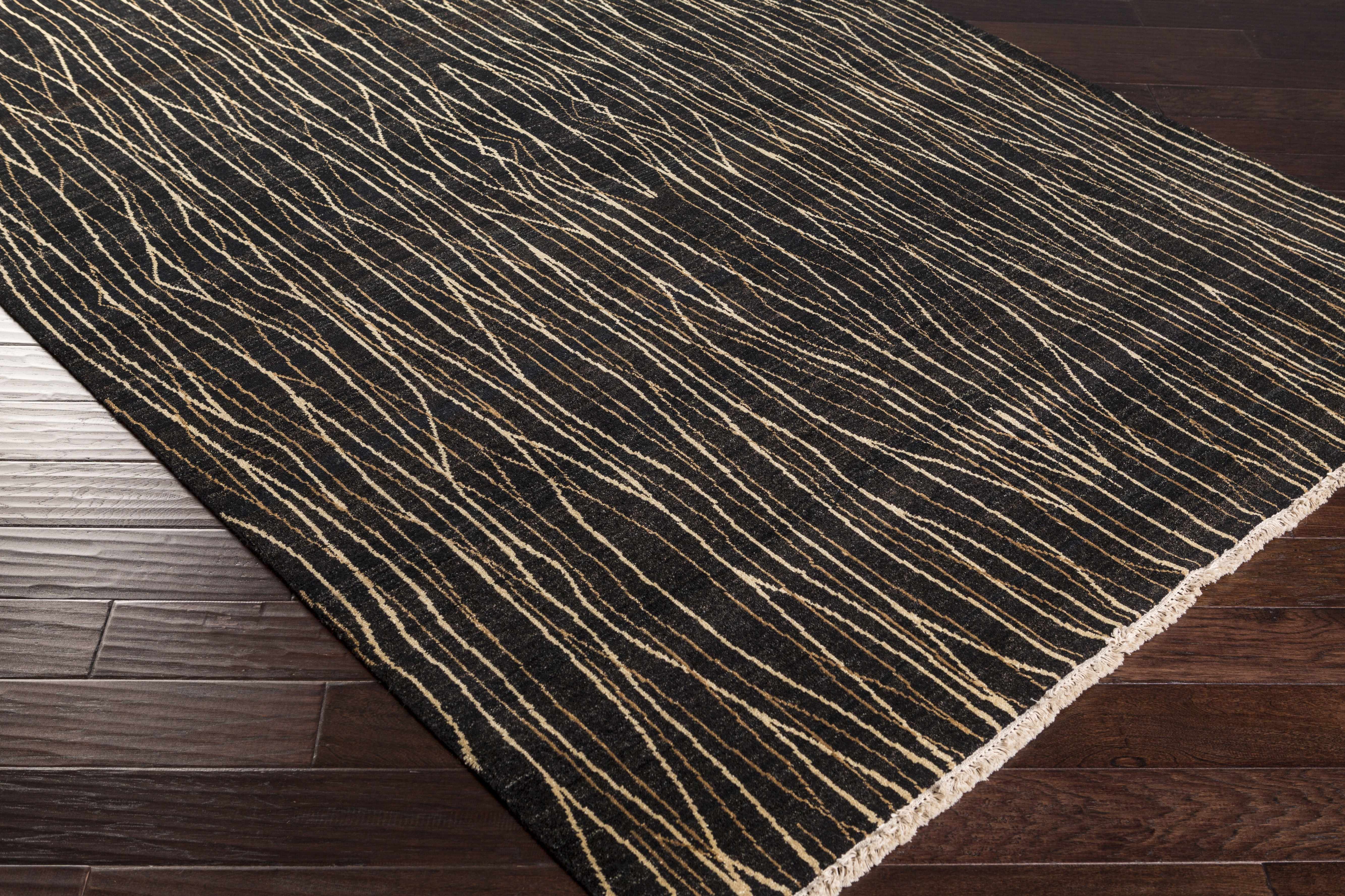 Olavi Black Area Rug - Clearance - Image 2