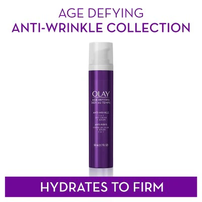 Olay Age Defying 2-in-1 Anti-Wrinkle Day Cream + Serum 1.7oz - Imperfect Box - Image 3
