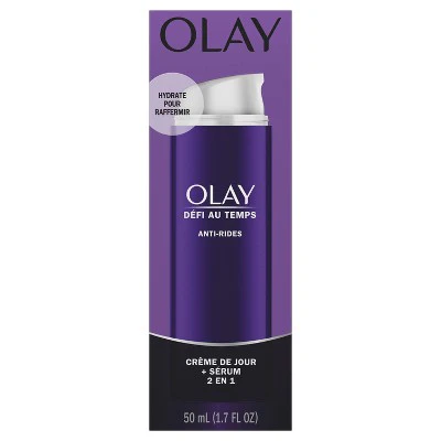Olay Age Defying 2-in-1 Anti-Wrinkle Day Cream + Serum 1.7oz - Imperfect Box - Image 9