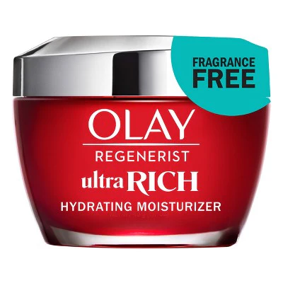 Olay Regenerist Ultra Rich Face Moisturizer for Dry Skin 1.7oz - Imperfect Box - Image 3