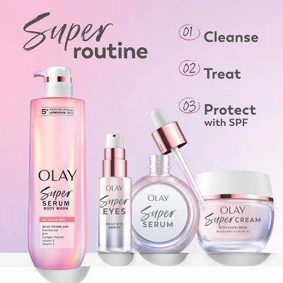 Olay Super Eye Serum Cream Day with Vitamin C 0.45 fl oz - Imperfect Box - Image 10