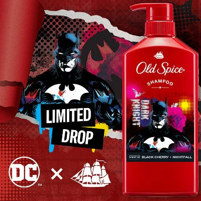 Old Spice Deodorant, Body Wash Shampoo Holiday DC Batman Gift Set 4pc 15.9oz - Imperfect Box - Image 10