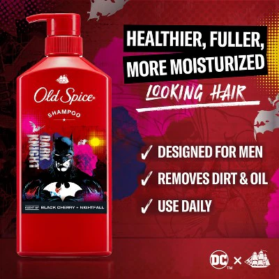Old Spice Deodorant, Body Wash Shampoo Holiday DC Batman Gift Set 4pc 15.9oz - Imperfect Box - Image 11