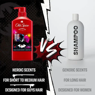 Old Spice Deodorant, Body Wash Shampoo Holiday DC Batman Gift Set 4pc 15.9oz - Imperfect Box - Image 12
