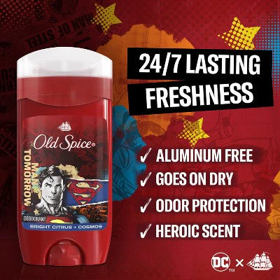 Old Spice Deodorant, Body Wash Shampoo Holiday DC Batman Gift Set 4pc 15.9oz - Imperfect Box - Image 2