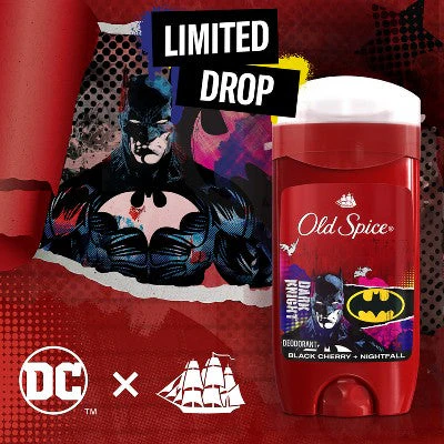 Old Spice Deodorant, Body Wash Shampoo Holiday DC Batman Gift Set 4pc 15.9oz - Imperfect Box - Image 9