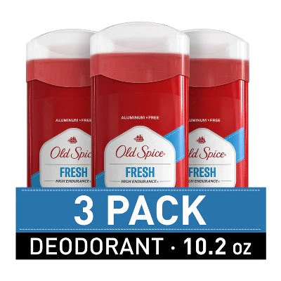 Old Spice Men’s Deodorant Legendary Fragrance Fresh 3.4oz 3-Pack - Image 7