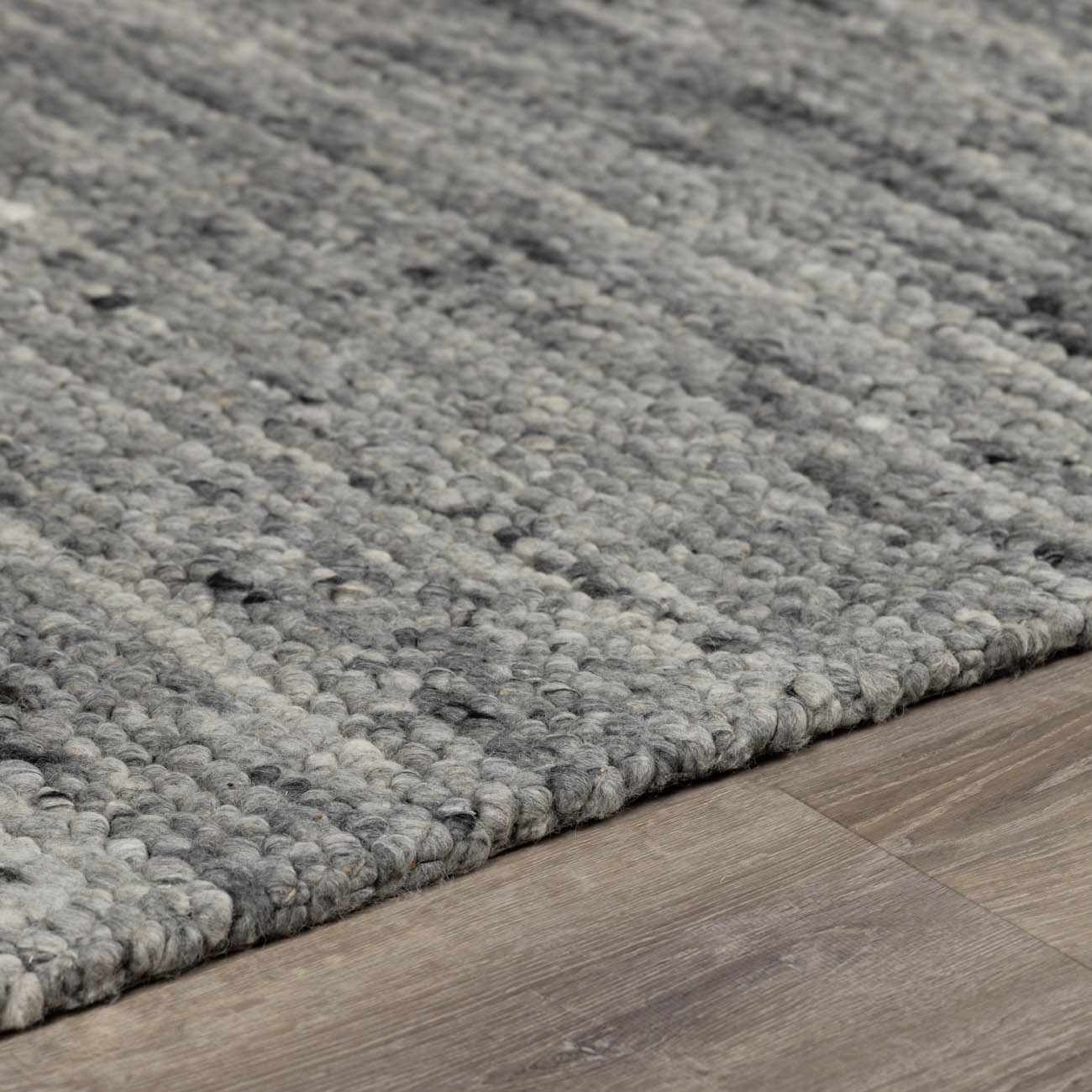 Olisa Charcoal Wool Area Rug - Image 11
