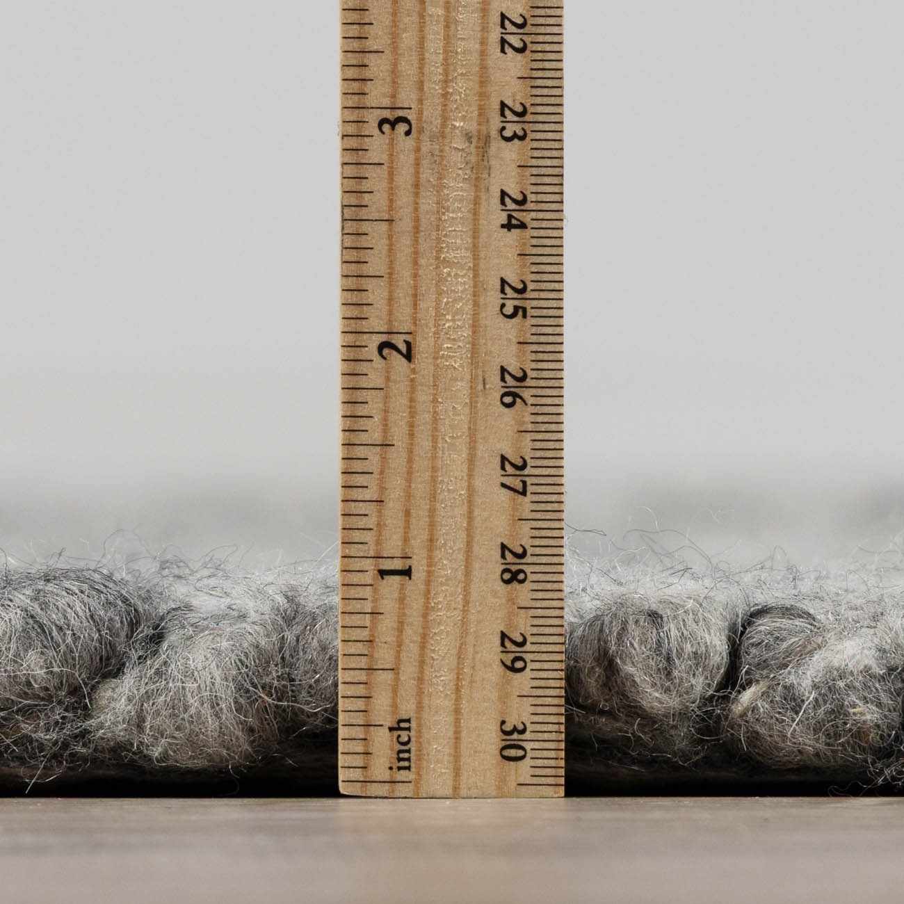 Olisa Charcoal Wool Area Rug - Image 12