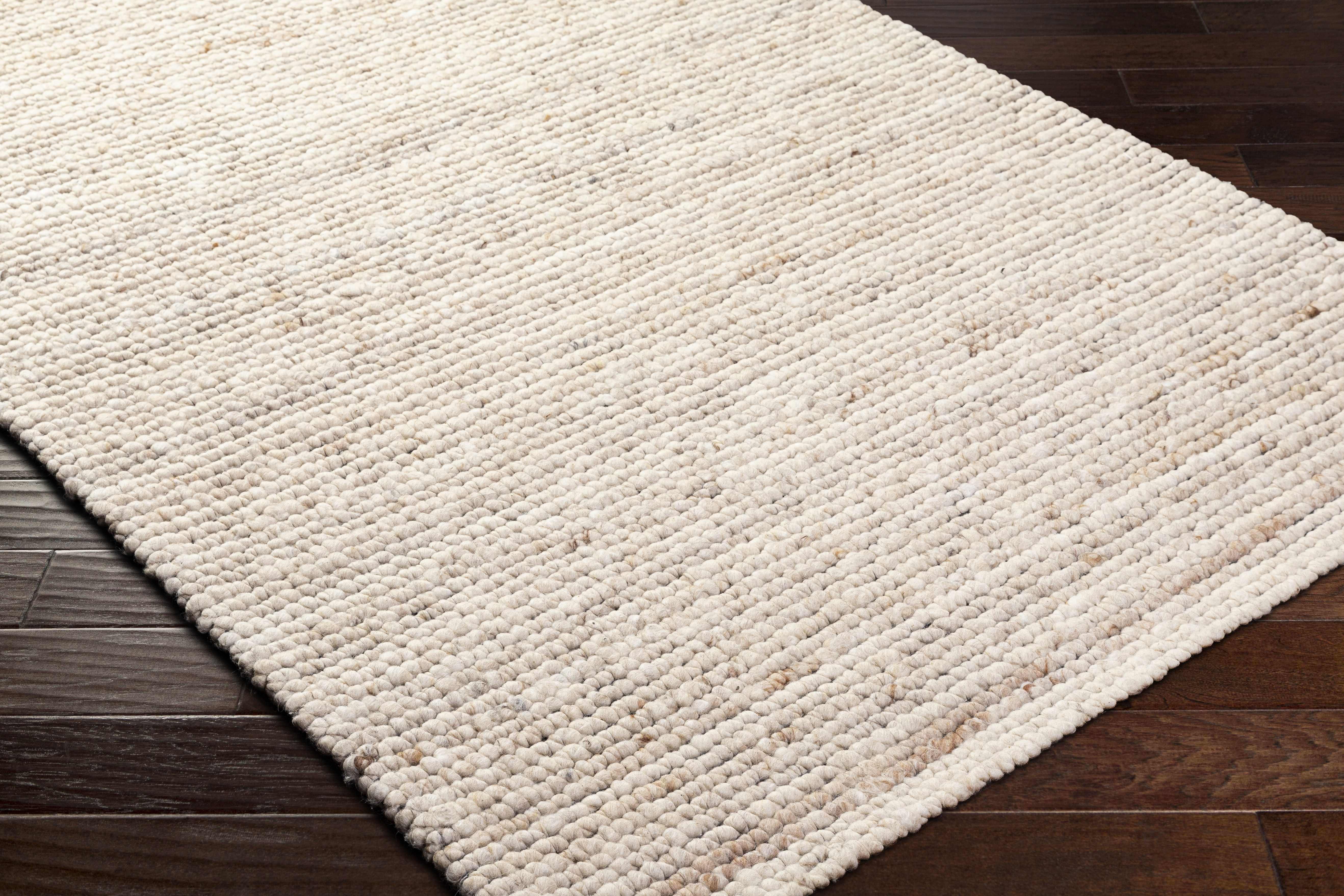 Olisa Cream Wool Area Rug - Image 3