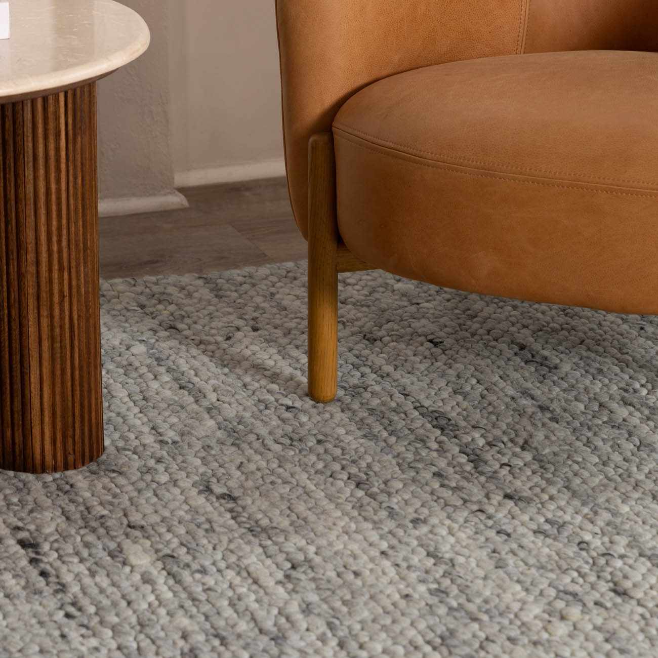Olisa Gray Wool Area Rug - Image 11