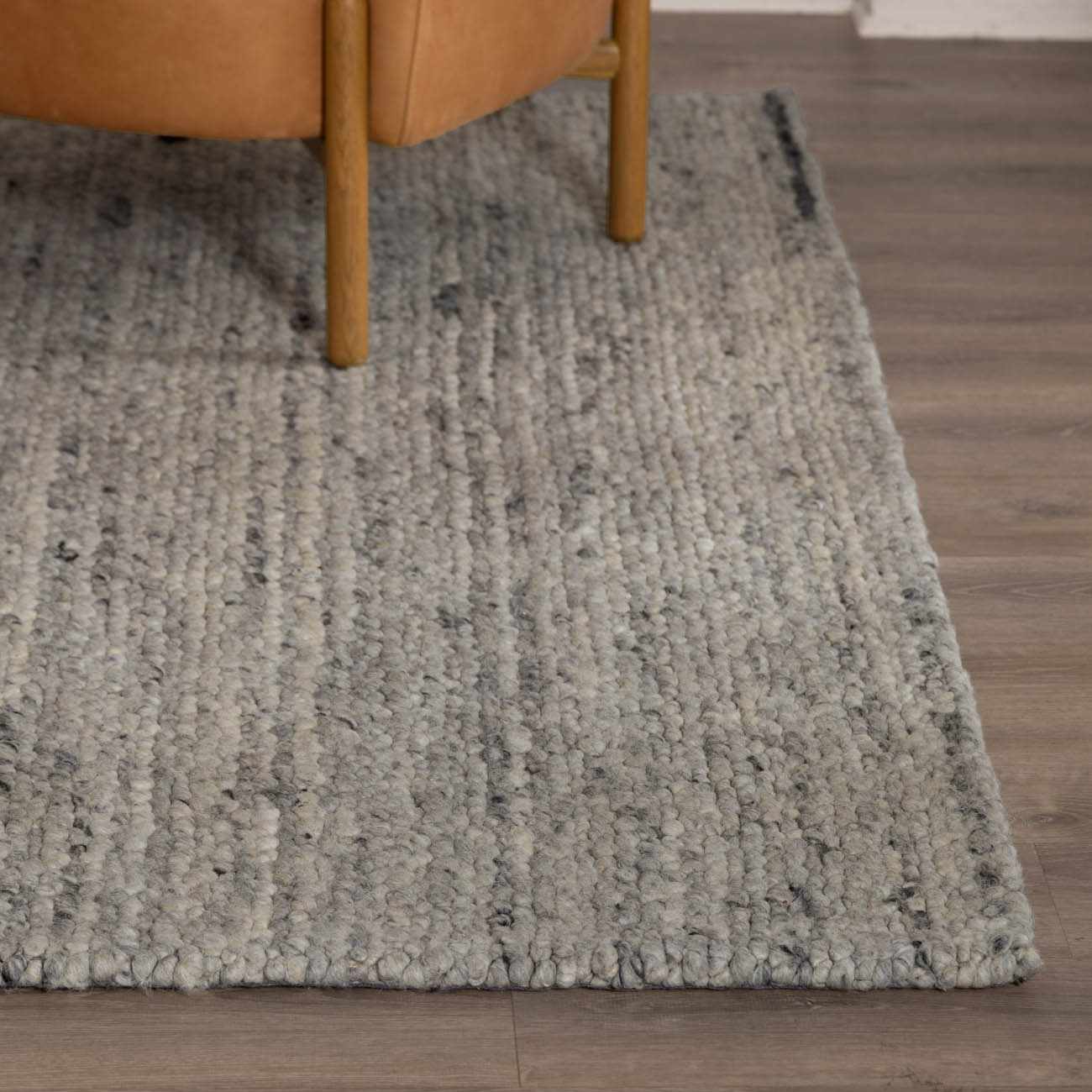 Olisa Gray Wool Area Rug - Image 5