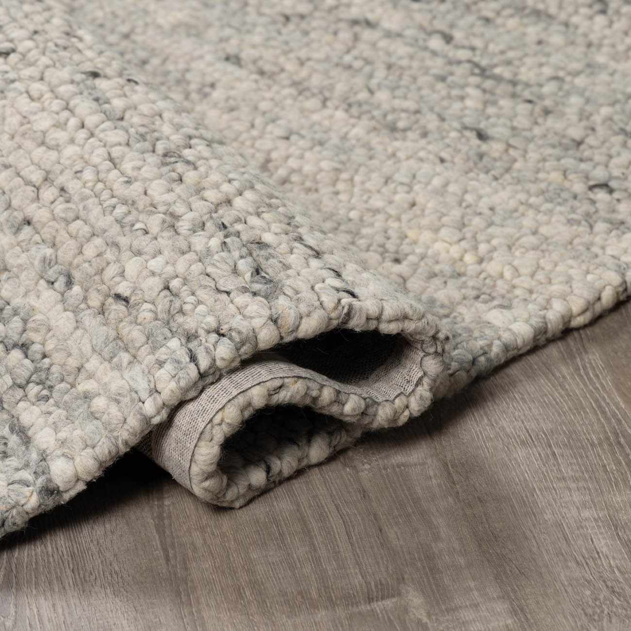 Olisa Gray Wool Area Rug - Image 7